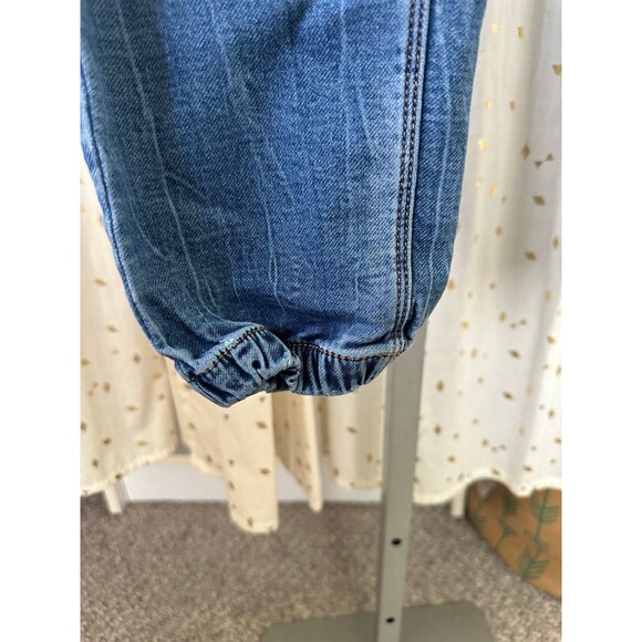 American Eagle Outfitters High Waisted AEO Jogger Elastic Ankle Denim Jeans 4 - Picture 3 of 6